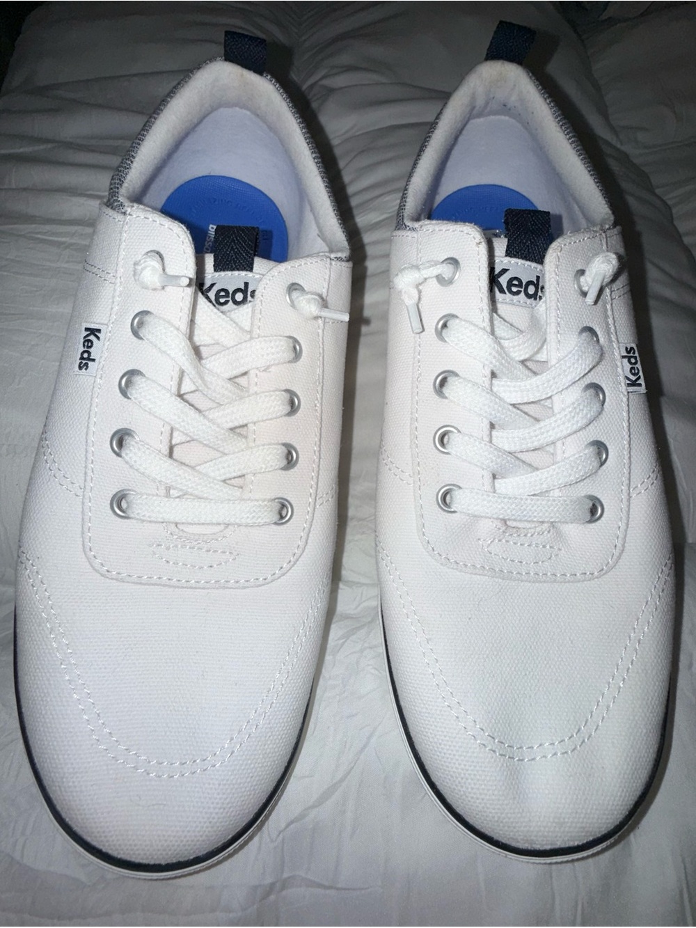 Keds blissarch women’s 9.5w white canvas